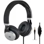 Fonestar Auriculares On-Ear con Cable TV-Phones para Televisión, Color Negro